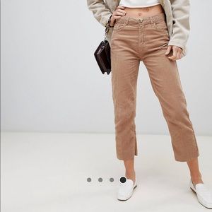 ASOS Cord Straight Leg Pants
